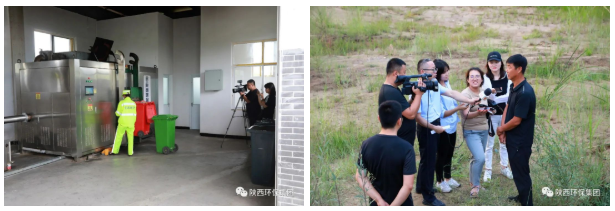 中省媒体采访团到任你博集团陕北片区重点项目集中采访