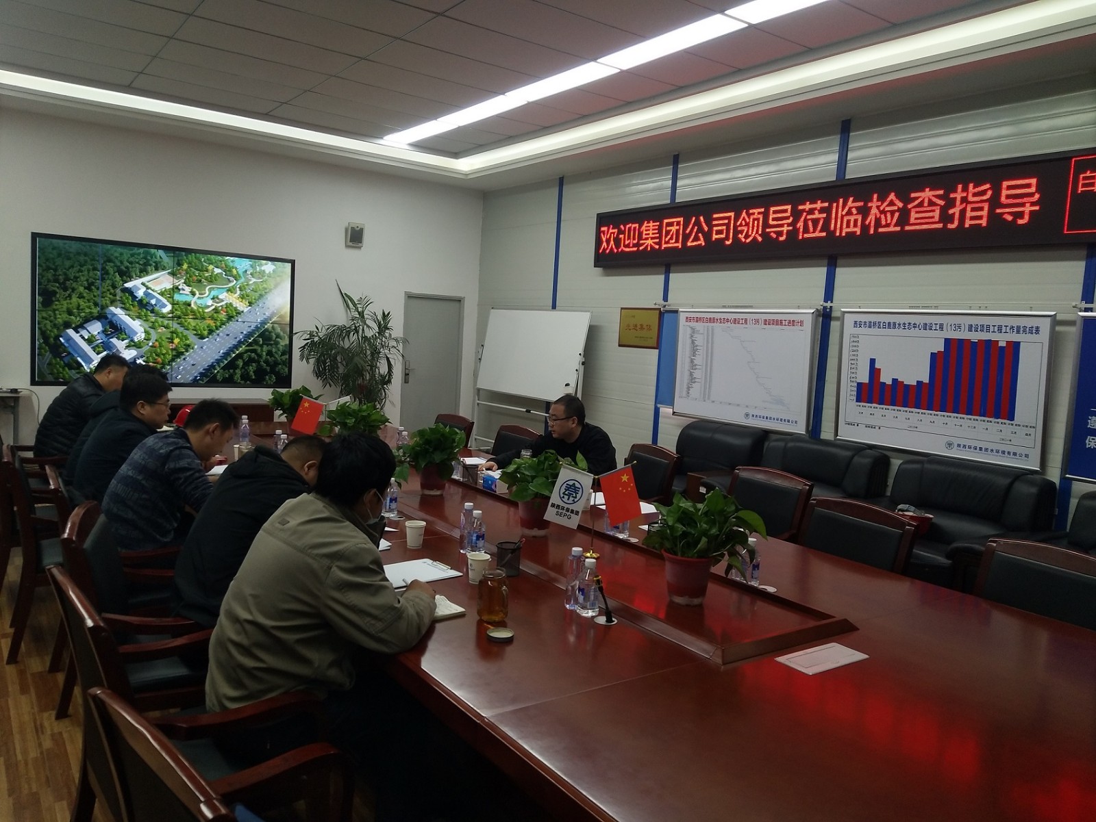 任你博集团检查水情形公司清静生产事情