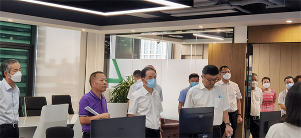 省国资委党委书记任国到秦创原任你博集团立异中心调研
